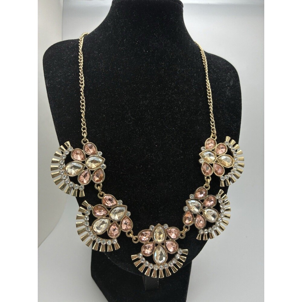 PARK LANE  NECKLACE Cheers is a delicate statement /21"/Pink White